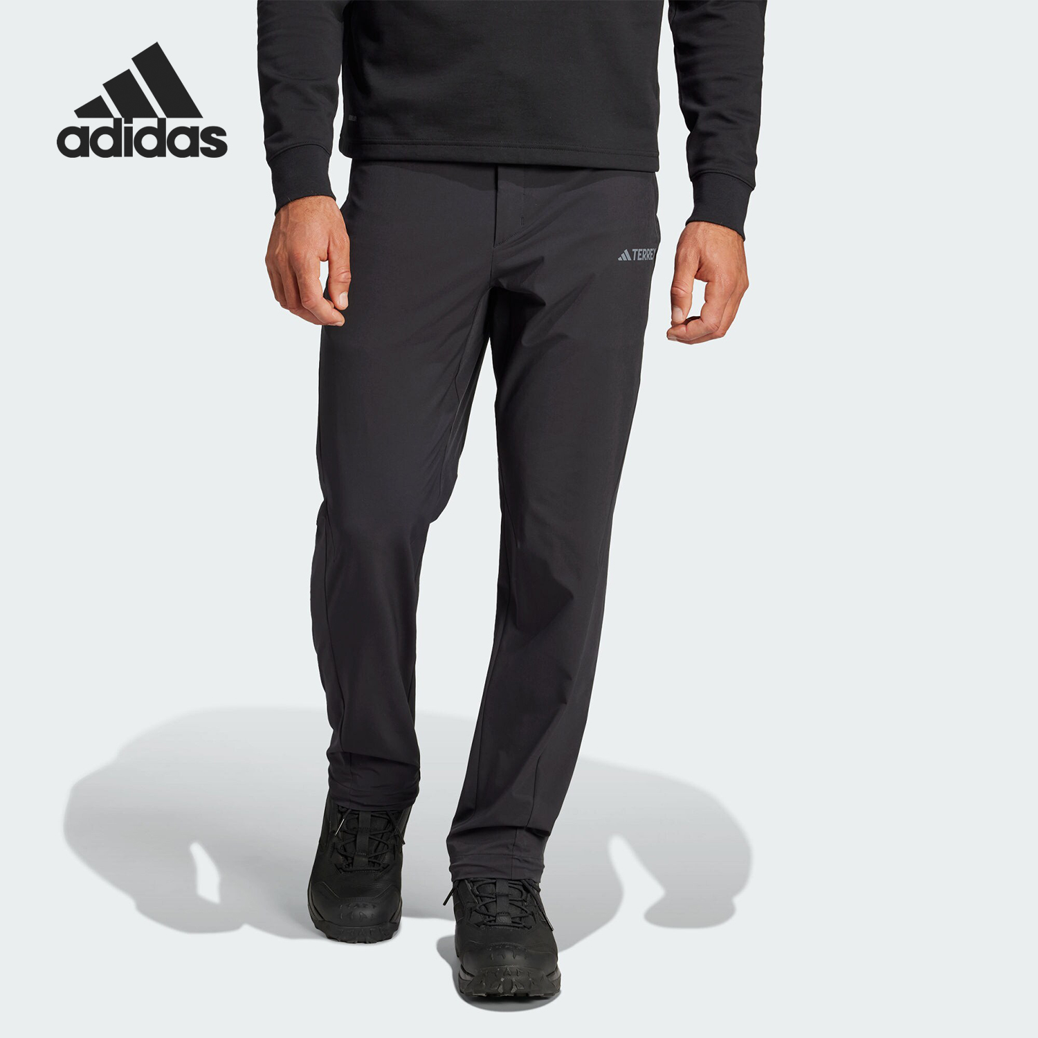 Adidas/阿迪达斯正品TERREX男士户外时尚运动裤子IY0074