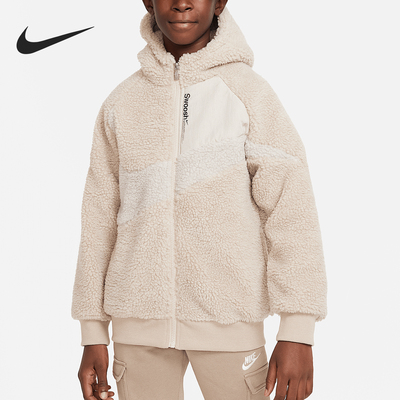 Nike耐克正品大童羊羔毛外套