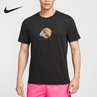 款 2025夏季 男士 图案透气经典 010 Nike 篮球训练T恤HJ3465 耐克正品