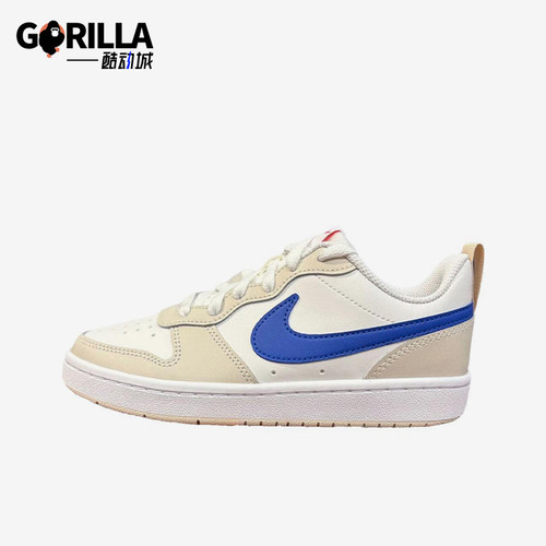 Nike/耐克正品Court Borough GS女子大童经典低帮板鞋HQ1189-141