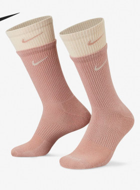 Nike/耐克官方正品当季新款男女运动中筒袜一双装DD2795-609