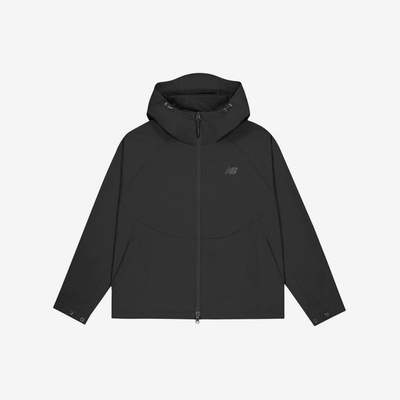 New Balance/NB正品运动女子户外休闲连帽夹克外套NAF14022-DKG