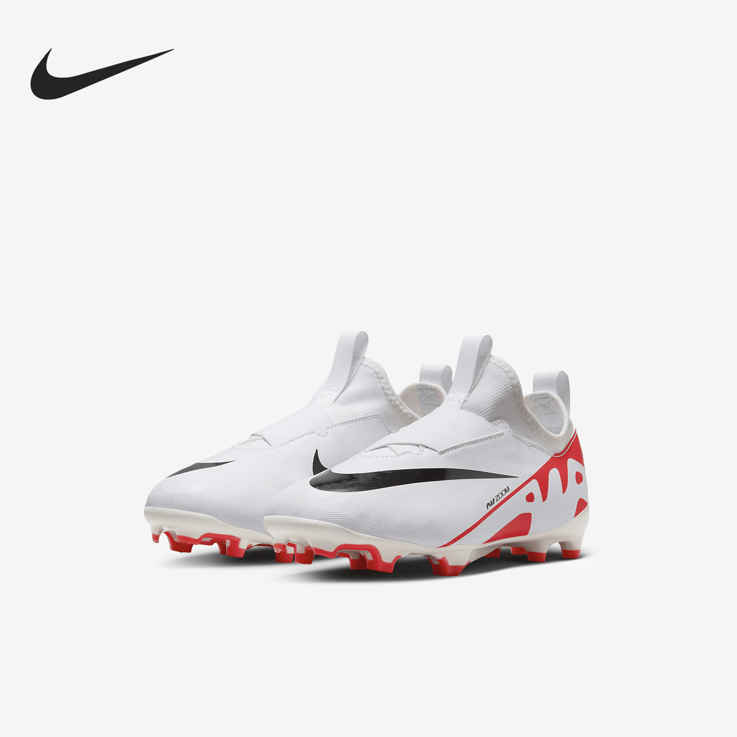 Nike/耐克正品2023新款儿童运动训练低帮FG足球鞋DJ5617-600
