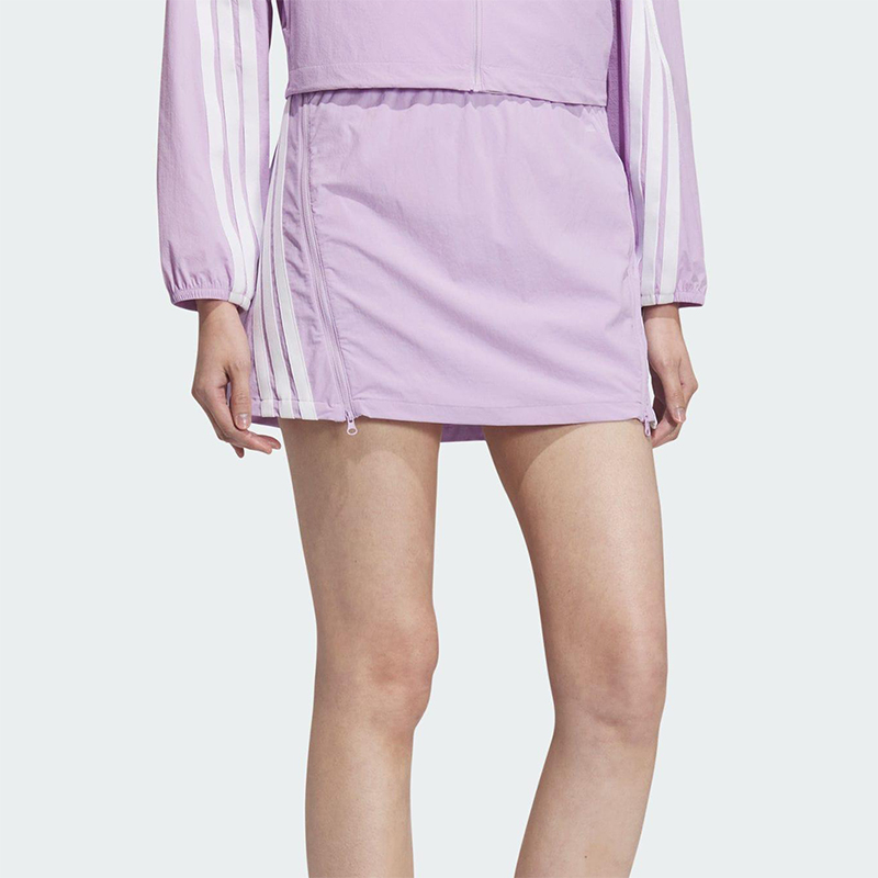 Adidas/阿迪达斯正品S SKORT女士透气三条纹日常休闲短裙KB7604