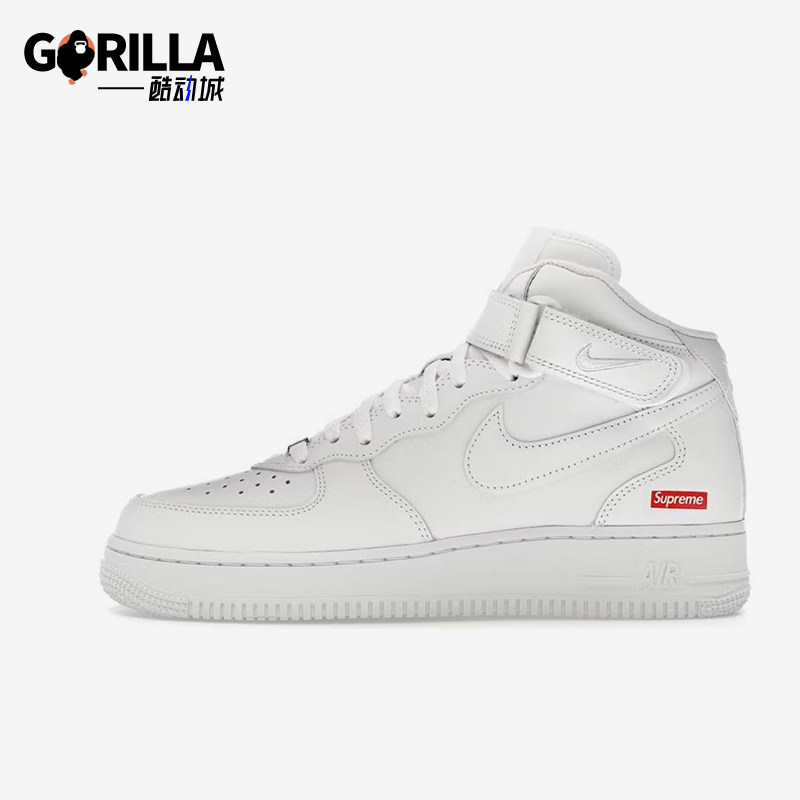 Nike/耐克正品Air Force 1 MID男女舒适经典耐磨板鞋FZ8784-100