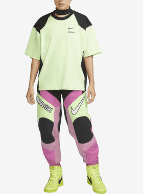 Nike耐克AMBUSH联名男女圆领撞色透气短袖T恤CV0549-358