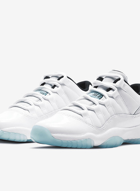 Nike/耐克正品Jordan11 AJ11 Low女子GS大童舒适篮球鞋528896-117