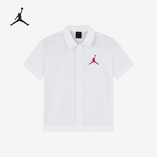 Nike/耐克正品Jordan大童衬衫柔软透气亲肤短袖T恤HM4779-100
