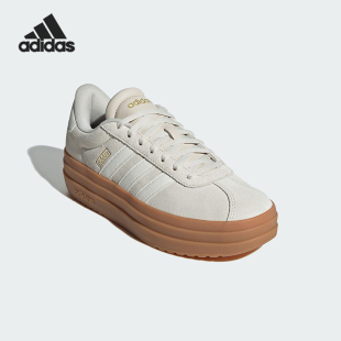 BOLD女士运动厚底休闲板鞋 Adidas COURT JQ5633 阿迪达斯正品