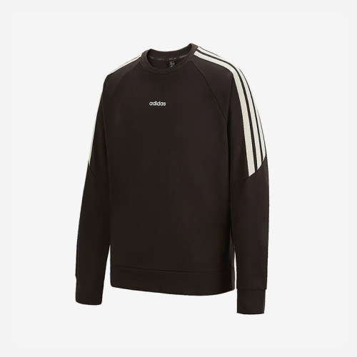 Adidas/阿迪达斯正品2025春夏款男士针织经典宽松保暖卫衣KC0295