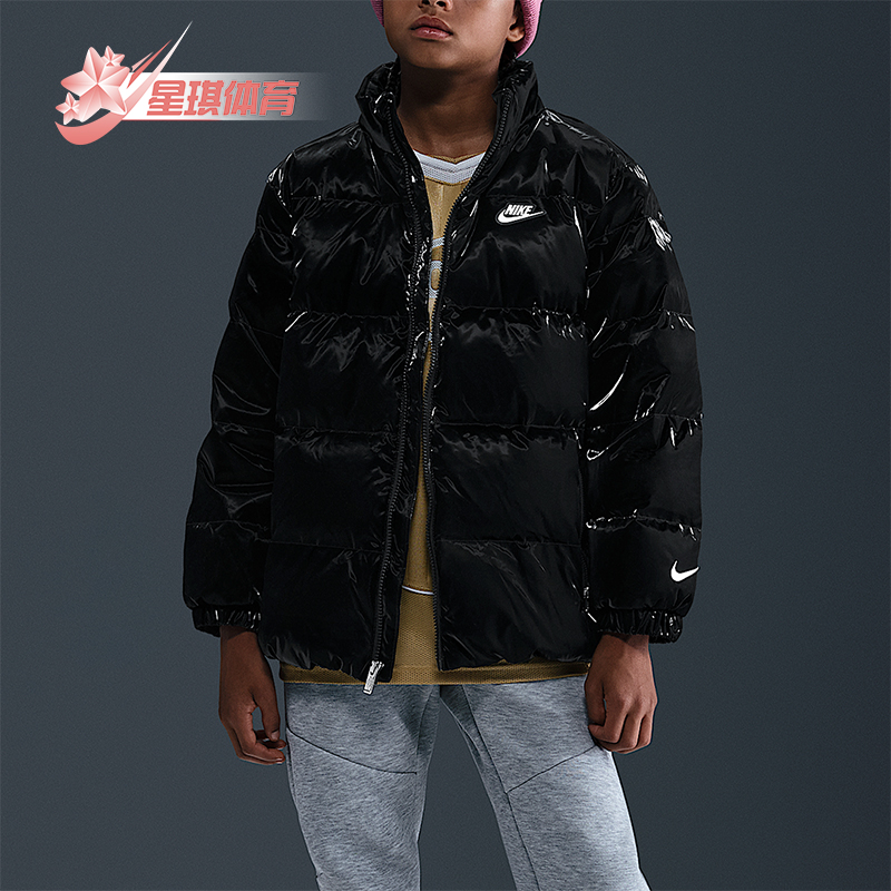 Nike/耐克正品冬季大童简约运动保暖时尚羽绒服外套IQ2834-010