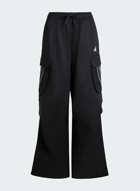 Adidas/阿迪达斯正品2025夏季款女士耐穿宽松休闲运动长裤KF2746