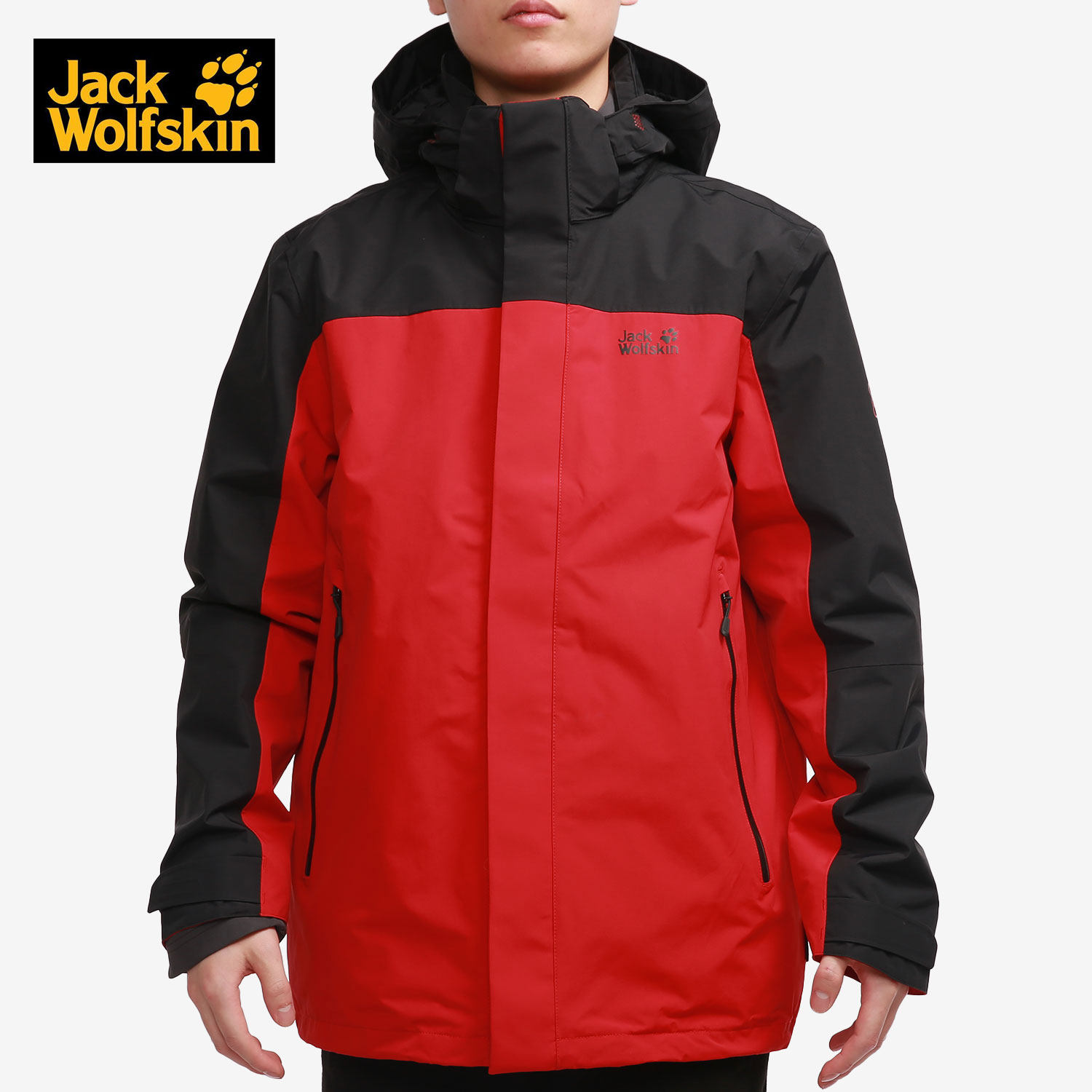 jack wolfskin/狼爪户外运动男子软壳内胆三合一冲锋衣 5119351