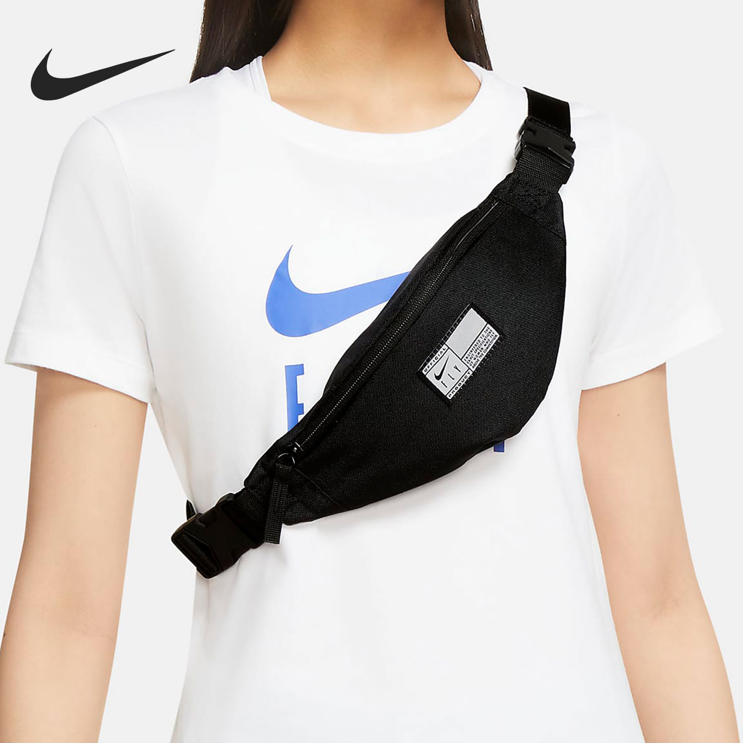 Nike/耐克正品新款当季新款男女篮球运动休闲腰包 DA2275-010