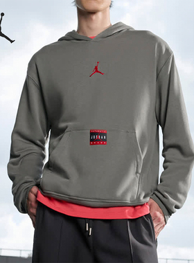 Nike/耐克正品JORDAN男士连帽加绒宽松套头卫衣HV5046-029