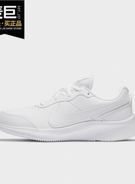 Nike/耐克正品VARISTY LEATHER (GS) 大童跑步童鞋小白鞋 CN9146
