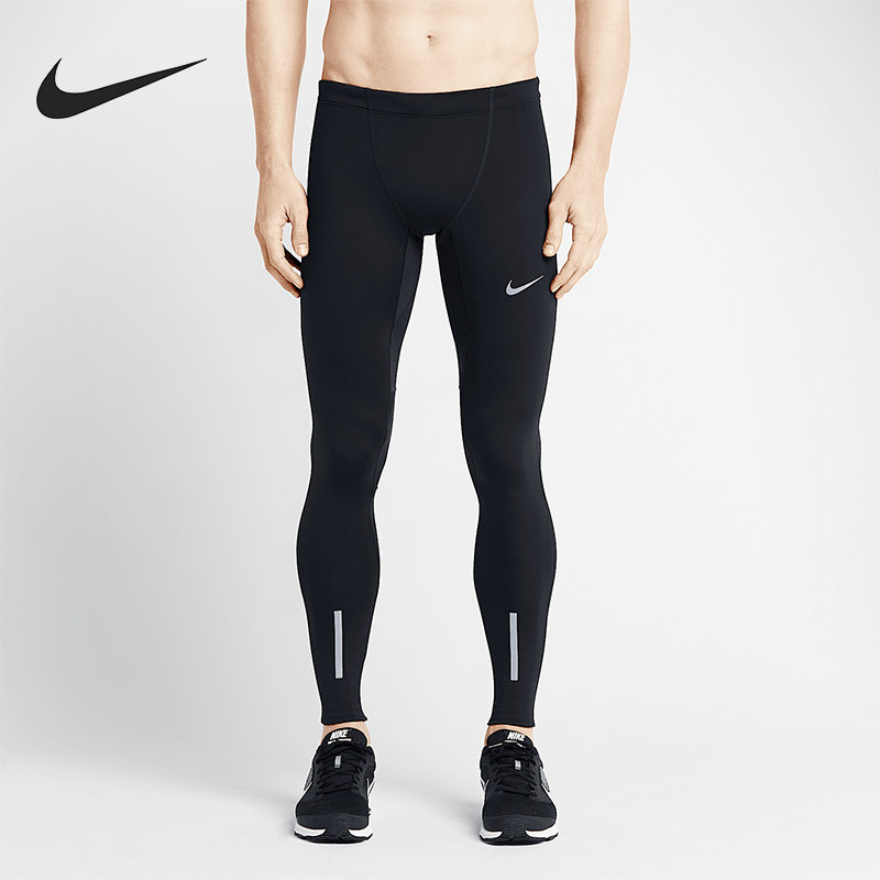 Nike/耐克正品夏季新款男士训练跑步健身紧身长裤642828-010
