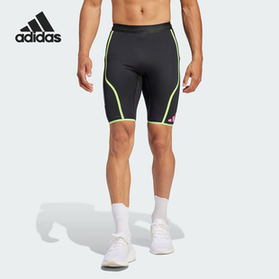 阿迪达斯官方正品 SHORT TGT IL1499 Adidas 男士 跑步紧身运动短裤