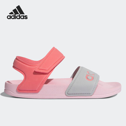 Adidas/阿迪达斯官方正品 ADILETTE SANDAL 大童沙滩凉鞋 FY8849