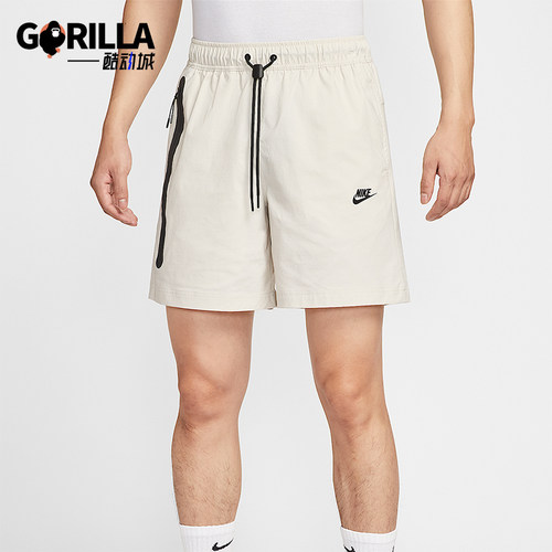 Nike/耐克正品Tech 男士梭织休闲系带训练经典休闲短裤HQ0471-072