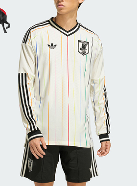 Adidas/阿迪达斯正品三叶草男士运动柔软透气轻盈长袖T恤JZ9698
