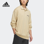 男子运动休闲翻领POLO衫 Adidas 新款 春季 IK3508 阿迪达斯正品