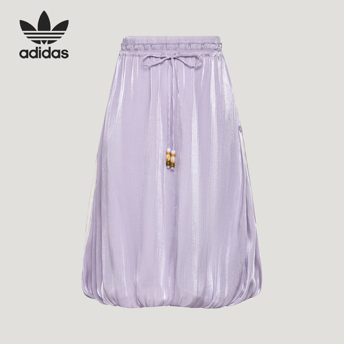 Adidas/阿迪达斯正品女士经典时尚中腰运动休闲半身裙LD6440