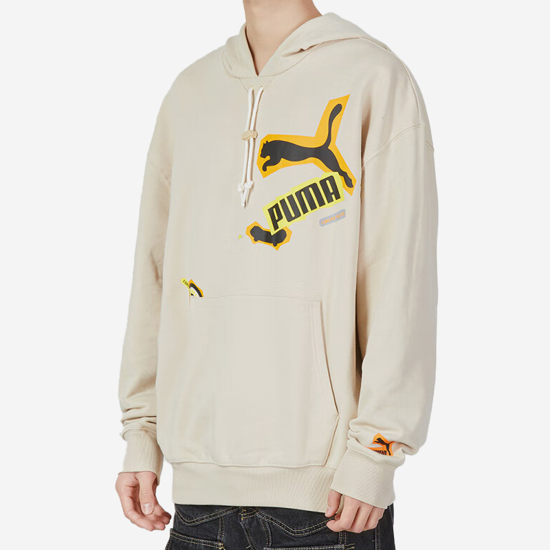 Puma/彪马正品春季新款男子运动休闲套头卫衣539966-88