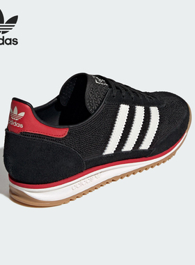 Adidas/阿迪达斯官方正品三叶草女士经典复古薄底运动鞋IH9204