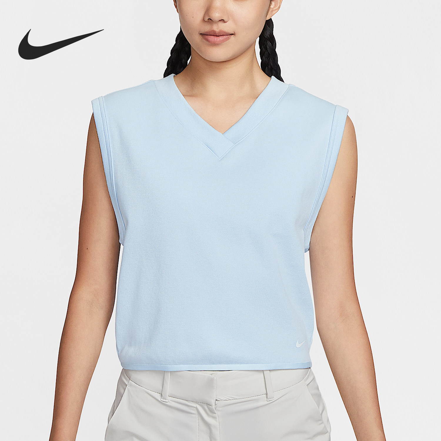 Nike/耐克官方正品2025女士V领套头高尔夫耐穿透气上衣IH0940-441,运动服/休闲服装,运动T恤,淘宝优惠券,粉丝福利购,淘宝优惠卷