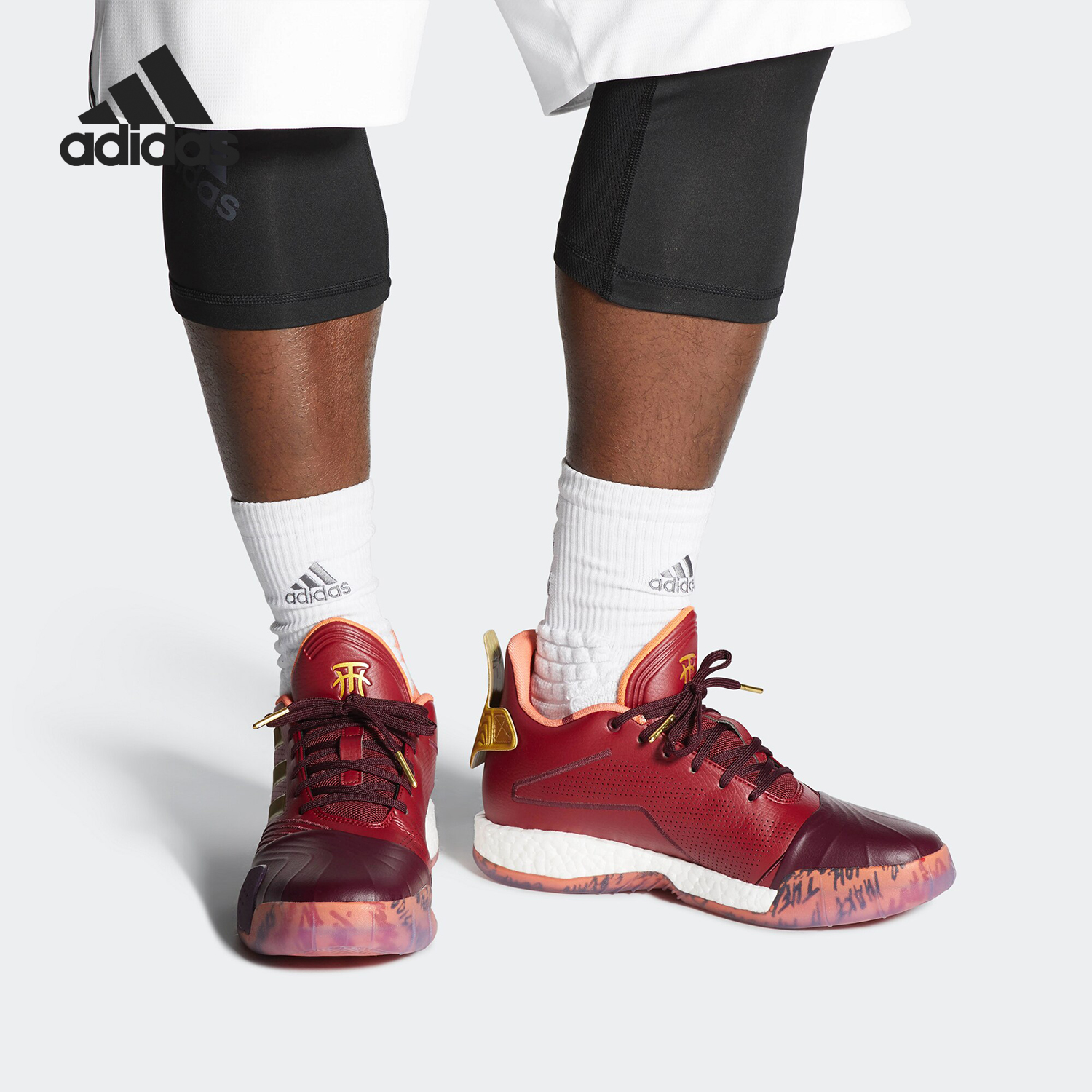 实战boost篮球鞋正品缓震