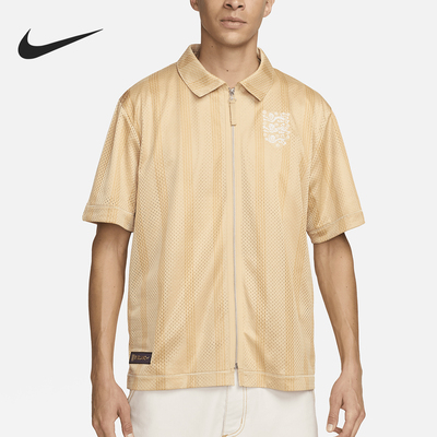 Nike/耐克男士拉链开襟短袖外套