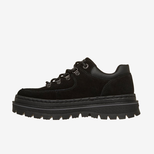Skechers斯凯奇正品女款Jammers经典系带低帮休闲鞋159510-BLK