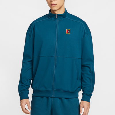 Nike/耐克正品Court Heritage男士薄绒网球经典夹克FZ6926-415