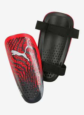 Puma/彪马官方正品中端带固定搭扣比赛训练足球护腿板30641-22