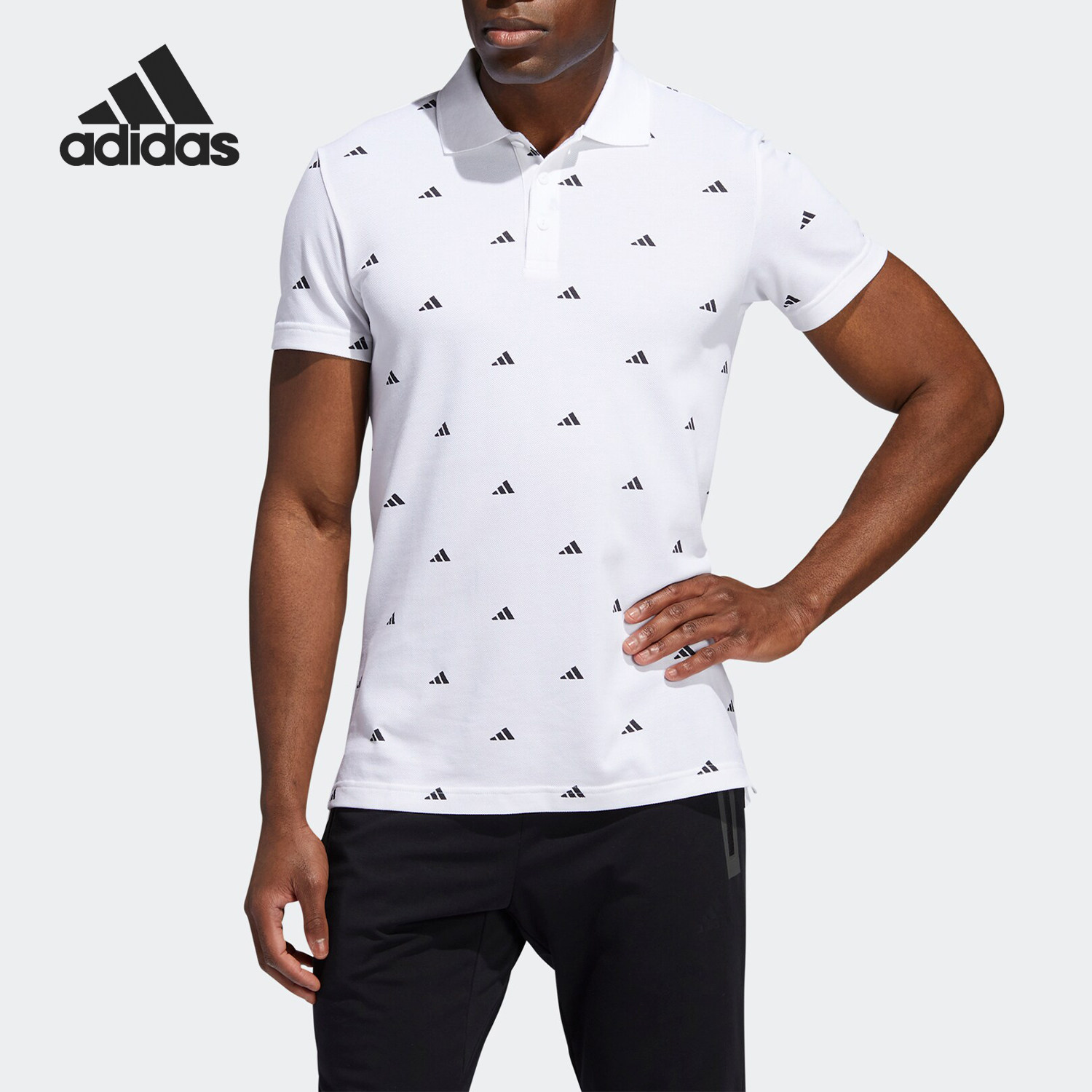 Adidas/阿迪达斯正品当季新款男子休闲运动短袖POLO衫 FT2800,运动服/休闲服装,运动POLO衫,淘宝优惠券,粉丝福利购,淘宝优惠卷