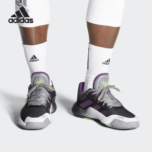 2021新款 米歇尔男子透气运动篮球鞋 阿迪达斯正品 Adidas EH2134