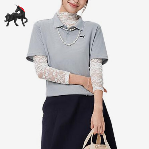 Puma/彪马正品亲肤舒适柔软短袖Polo衫新款男Polo衫528700-08