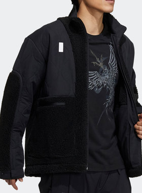 Adidas/阿迪达斯 正品休闲男子时尚潮流运动夹克外套 H40243