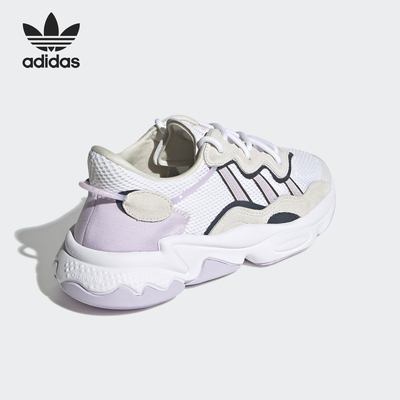 Adidas/阿迪达斯官方正品三叶草女士低帮运动轻便老爹鞋FY3129