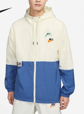 Nike/耐克官方正品当季新款男子宽松连帽复古梭织夹克 DV3313-244