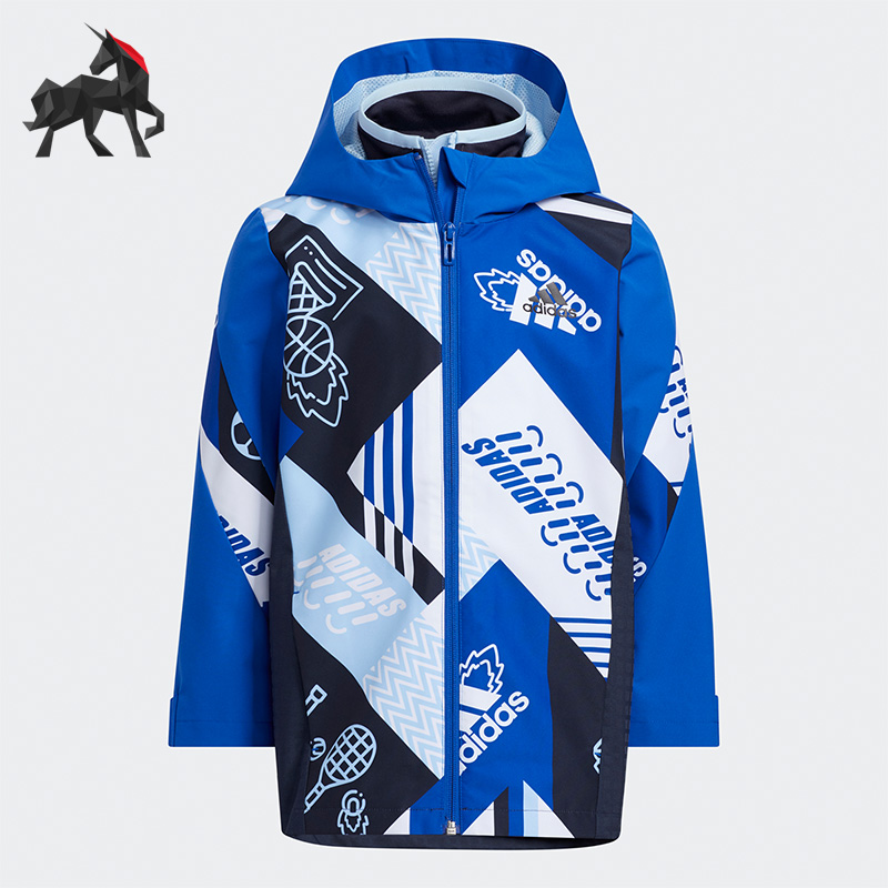 Adidas/阿迪达斯婴童冲锋衣外套