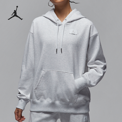 Nike/耐克官方正品JORDAN女士跑步连帽休闲针织卫衣HJ1312-051