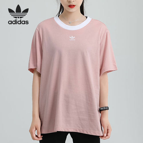 阿迪达斯正品女子圆领T恤