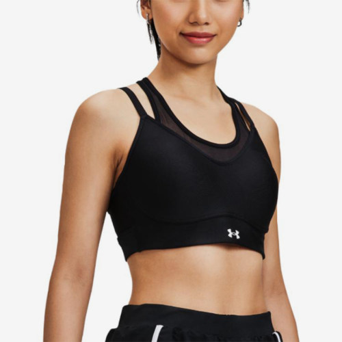 UA/安德玛正品Infinity女子纯色训练瑜伽健身运动内衣1376886-001