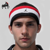 运动针织毛圈头带DV4210 Nike 男女同款 Jordan 624 耐克正品