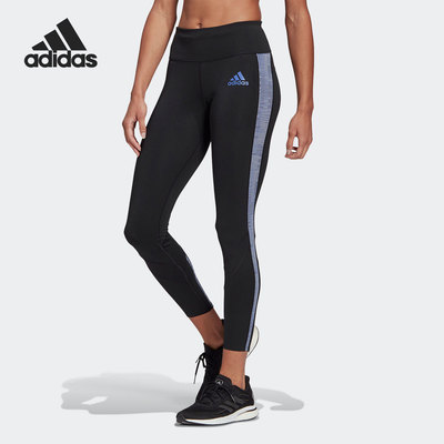 阿迪达斯女子透气运动长裤