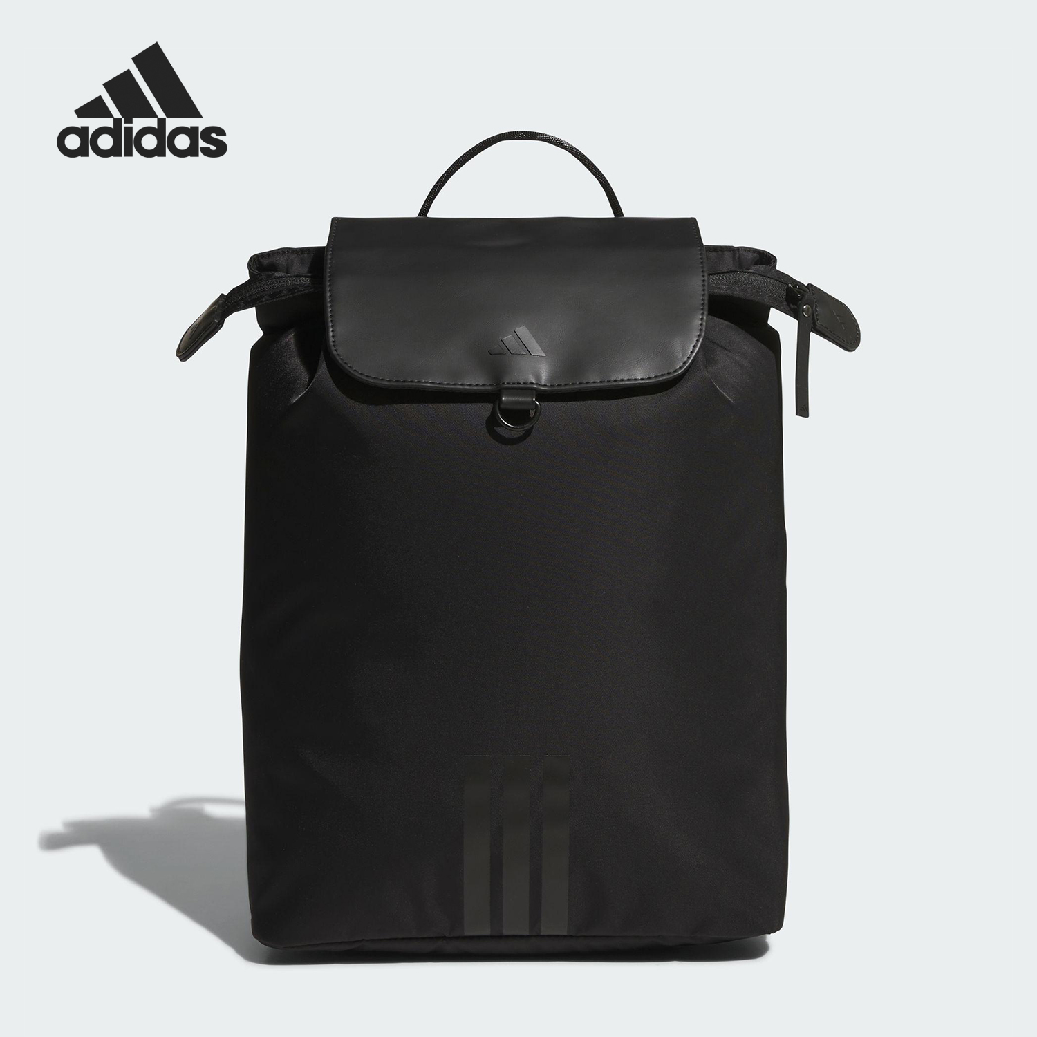 Adidas/阿迪达斯正品2025夏季新款女士经典休闲通勤双肩包KT0854