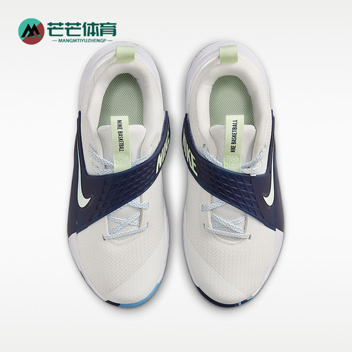 Nike/耐克正品TeamHustleD12新款儿童经典白蓝色篮球鞋HF6279-104