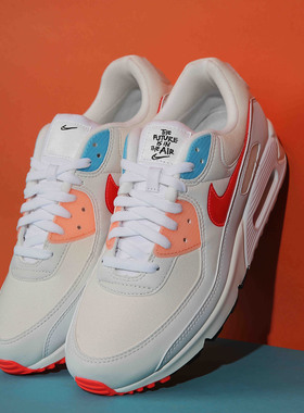 Nike/耐克正品春季男子AIR MAX 90运动跑步休闲鞋DD8496-161